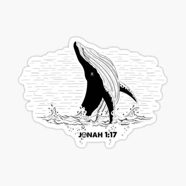 Item preview, Jonah 1:17 - The Whale designed and sold by AnonApparel.