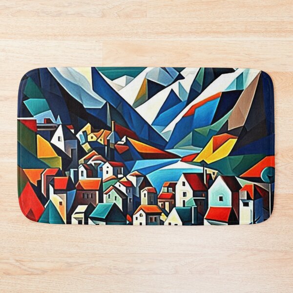Item preview, Town nestles in fjord 5 designed and sold by George Hutton Hunter.