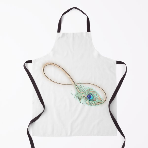Item preview, Infinity With Peacock Feather designed and sold by m2inspiration.