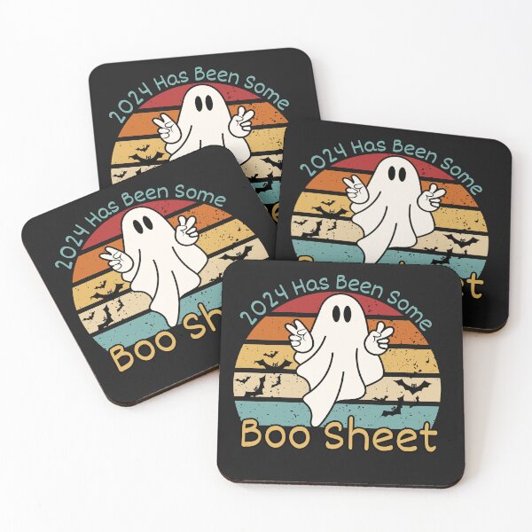 Item preview, Retro Halloween 2024 Has Been Some Boo Sheet designed and sold by AlienOccupation.