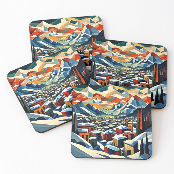 Item preview, Town nestles in fjord 6 designed and sold by George Hutton Hunter.