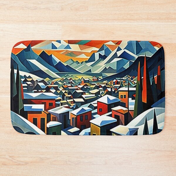 Item preview, Town nestles in fjord 6 designed and sold by George Hutton Hunter.
