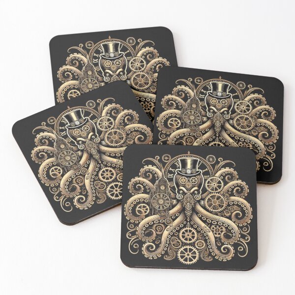 Item preview, Gothic Steampunk Octopus Design designed and sold by smc1059.
