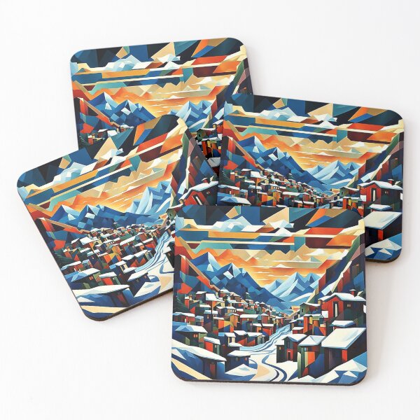 Item preview, Town nestles in fjord 7 designed and sold by George Hutton Hunter.