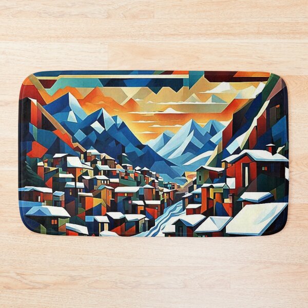 Item preview, Town nestles in fjord 7 designed and sold by George Hutton Hunter.