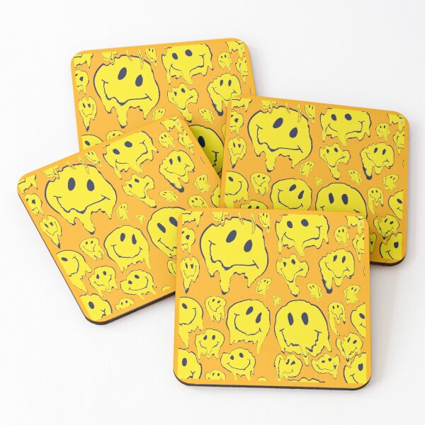 Item preview, Melting smiley pattern designed and sold by vyascreations.