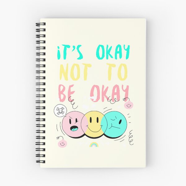 Item preview, It's okay not to be okay. #MentalHealth #SelfLove #BreakTheStigma designed and sold by Anna Halasek.