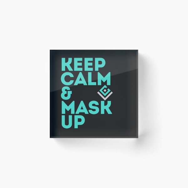 Item preview, KEEP CALM & MASK UP designed and sold by Jay1269.