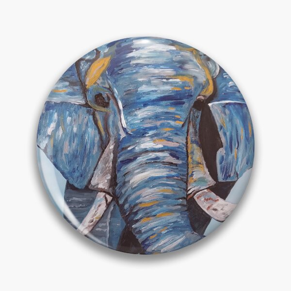 Item preview, Blue Lucky Elephant designed and sold by SlavicaB.