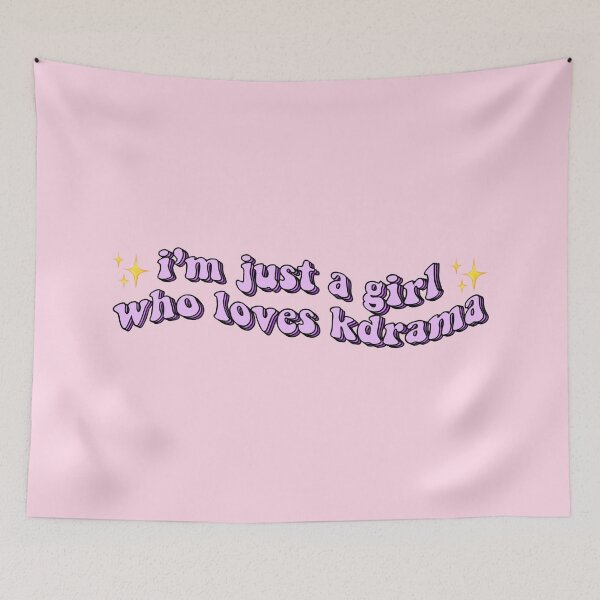 Item preview, I’m Just a girl who loves kdrama designed and sold by vyascreations.