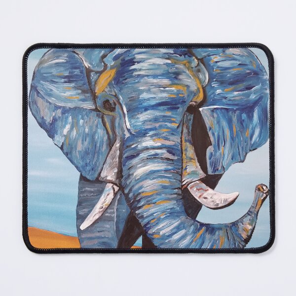 Item preview, Blue Lucky Elephant designed and sold by SlavicaB.