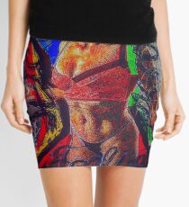 Rebel model steph3 Mini Skirt