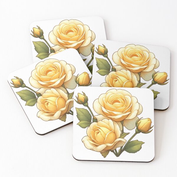 Item preview, Radiant Yellow Roses designed and sold by Blink Art Studio.