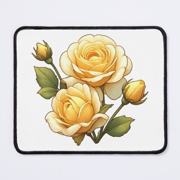 Item preview, Radiant Yellow Roses designed and sold by Blink Art Studio.