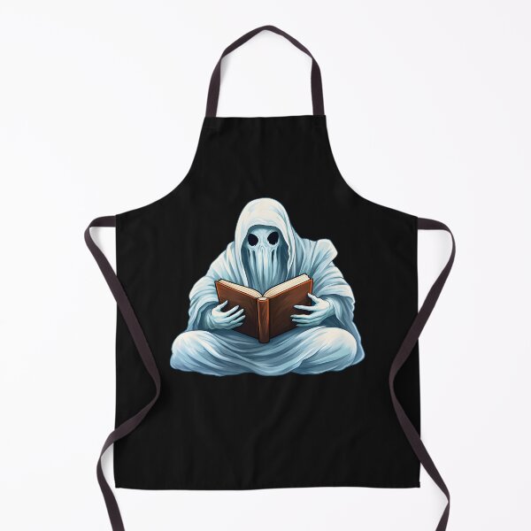 Item preview, Sheet Ghost Reading Book - Spooky and Mysterious designed and sold by SHADOWNB69.