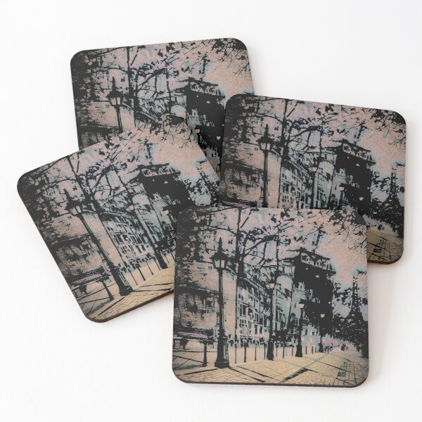 Item preview, Parisienne footpath designed and sold by Glenbobagins.
