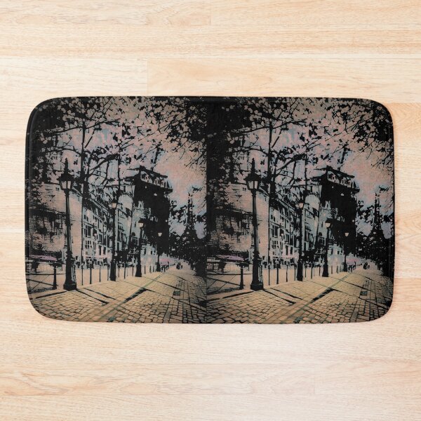 Item preview, Parisienne footpath designed and sold by Glenbobagins.