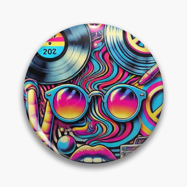 Item preview, Psychedelic pop culture designed and sold by FusiTink.