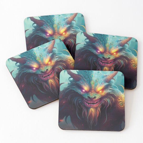 Item preview, Horned Horror designed and sold by MDKey DESIGN.