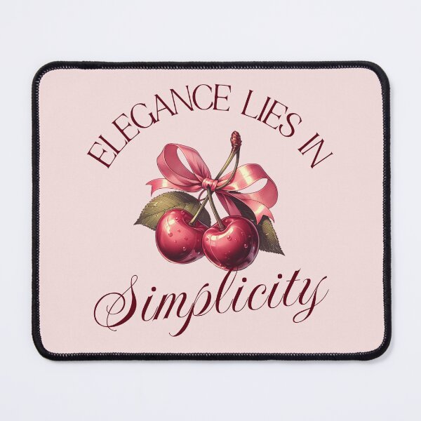 Item preview, Elegance Lies In Simplicity, Coquette Aesthetic designed and sold by Mariana Piana.