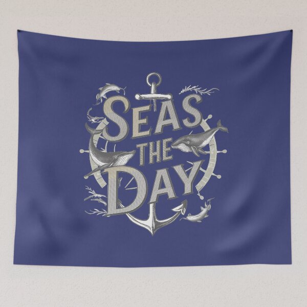 Item preview, Seas the Day designed and sold by RedTamah.