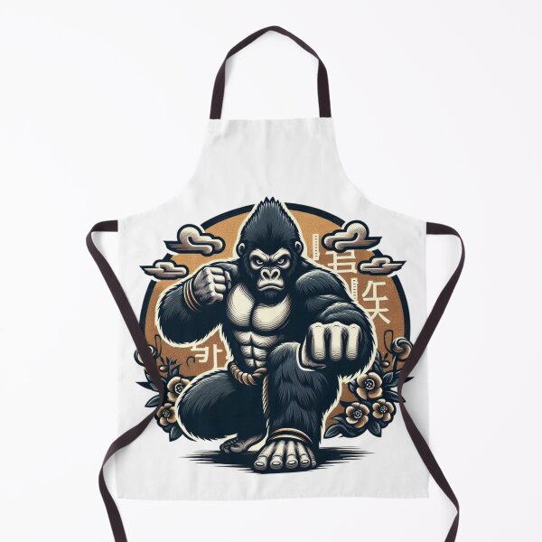 Item preview, Kung Fu Martial Arts Gorilla  designed and sold by silklotus.