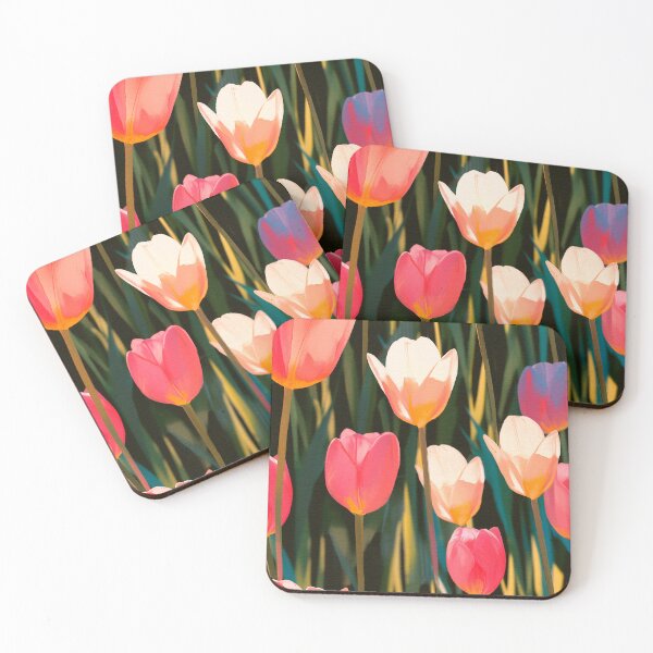 Item preview,  Watercolor Red Tulip garden pattern  designed and sold by DariyaDell.