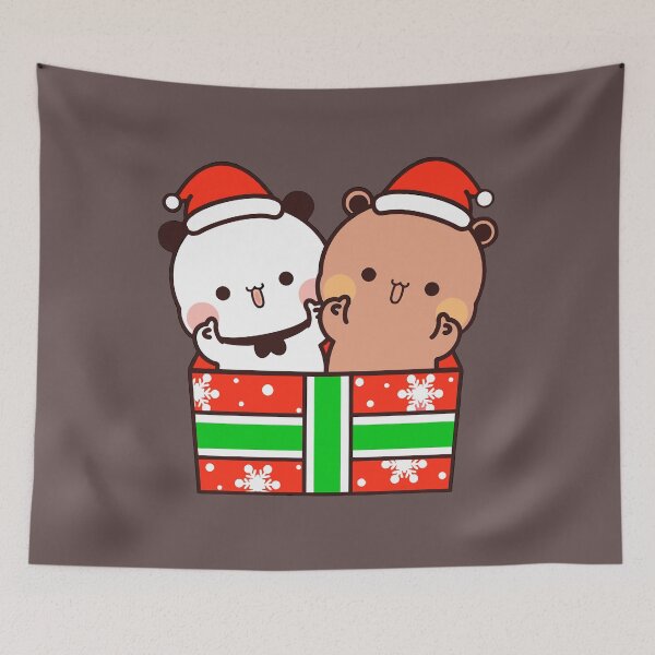 Artikelvorschau, Bubu Dudu tanzt verliebt Weihnachten entworfen und verkauft von kristyglas-art.