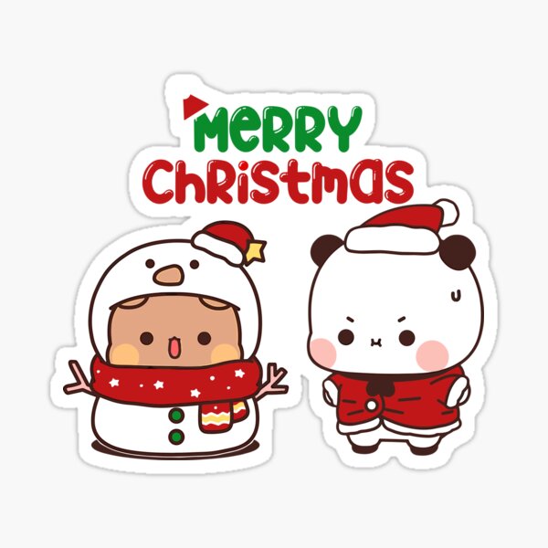 Item preview, bubu dudu dancing in love Christmas  designed and sold by kristyglas-art.