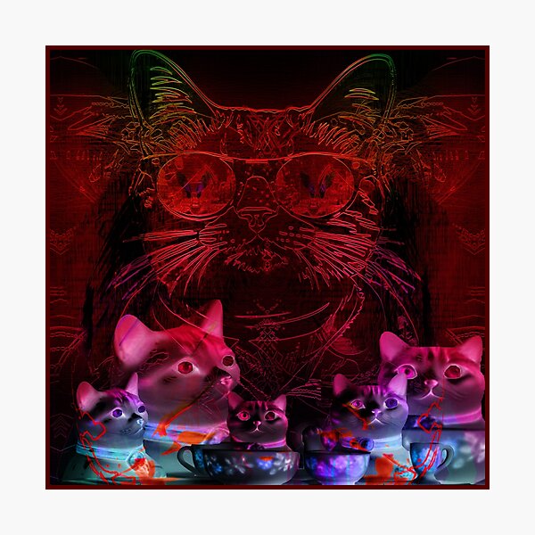 Item preview, Kenror Cats Night Feast designed and sold by Arttiiist.