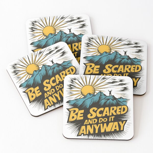 Item preview, Be Scared and Do it anyway - Explorer edition designed and sold by pixelated_echoes.
