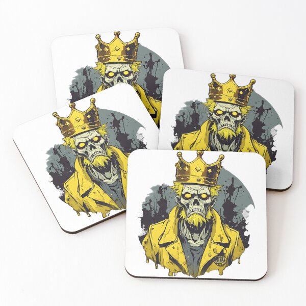 Item preview, Yellow Zombie King designed and sold by Zenvo.