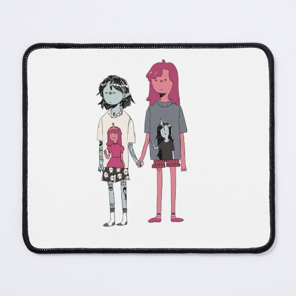 Item preview, Adventure Time: Bubblegum and Marceline Holding Hands designed and sold by Umay Eylul Keles.