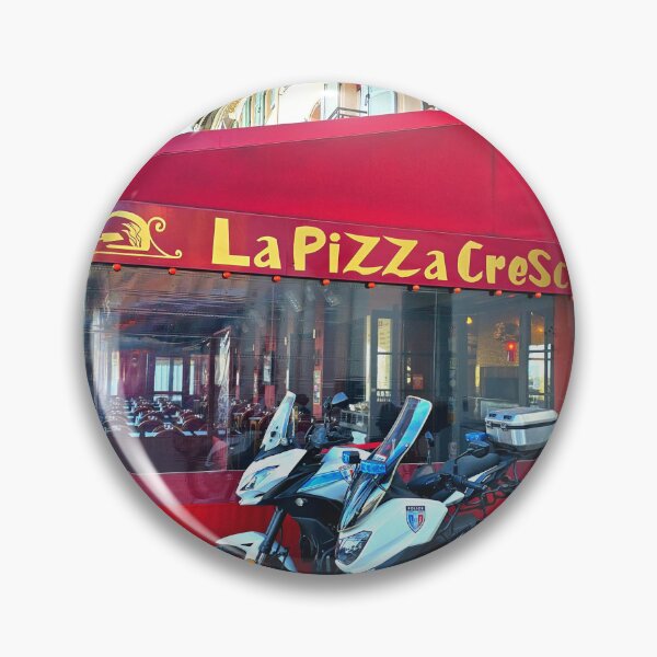 Item preview, Pizzeria and police moppets Cannes France designed and sold by SlavicaB.