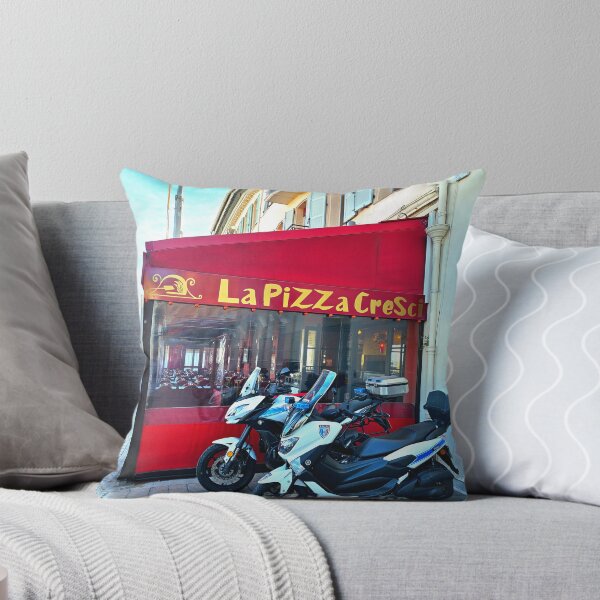 Item preview, Pizzeria and police moppets Cannes France designed and sold by SlavicaB.