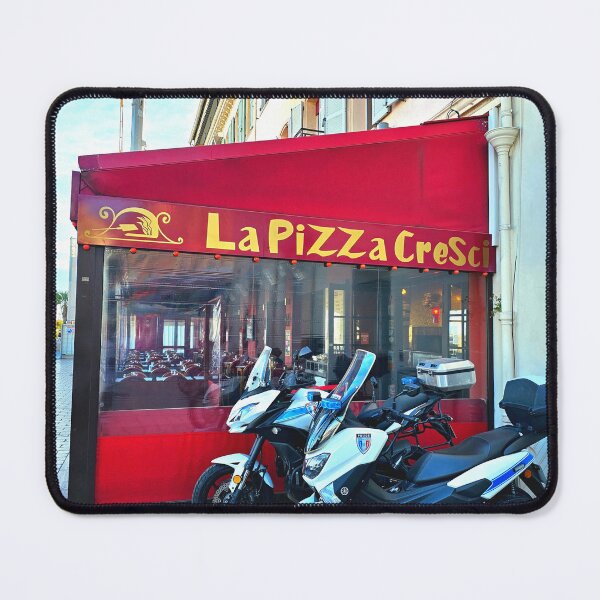 Item preview, Pizzeria and police moppets Cannes France designed and sold by SlavicaB.