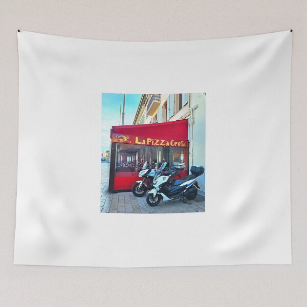 Item preview, Pizzeria and police moppets Cannes France designed and sold by SlavicaB.