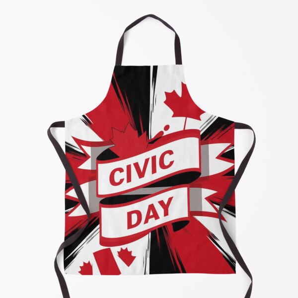 Item preview, Civic Day  Celebration - Red Maple Leaf designed and sold by InspiredCreatives.