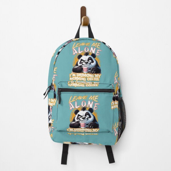 Item preview, A cool and funny panda drinking his morning coffee designed and sold by Animal world designs.