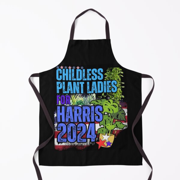 Item preview, Childless Plant Ladies For Harris 2024 Vote Blue Save Democracy Political Design designed and sold by EarthArtDesigns.