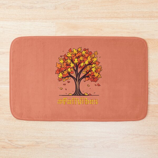 Item preview, Vibrant Fall Tree with #FallVibes Text designed and sold by AnyMar2023.