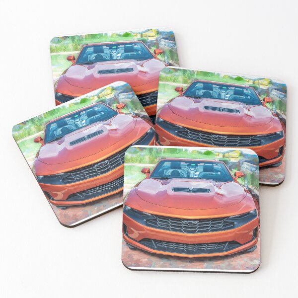 Item preview, 2023 Chevrolet Vivid Orange LT1 Camaro Convertible X100 designed and sold by RichFrancoCars.