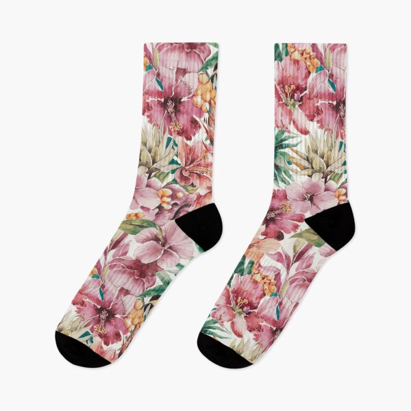 Item preview, Ginger, Bromeliad And Hibiscus Flowers designed and sold by pixelplaza.