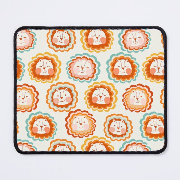 Item preview, Retro happy lions  designed and sold by SJAPhoto.