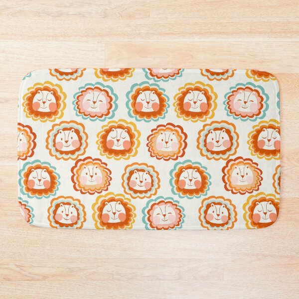 Item preview, Retro happy lions  designed and sold by SJAPhoto.