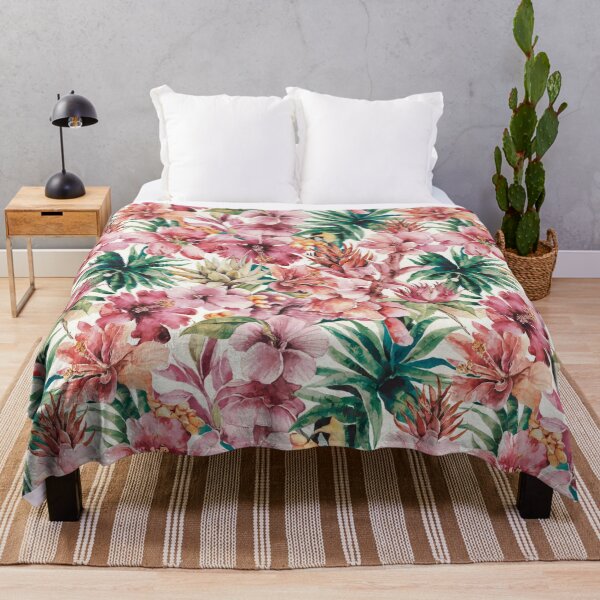 Item preview, Ginger, Bromeliad And Hibiscus Flowers designed and sold by pixelplaza.