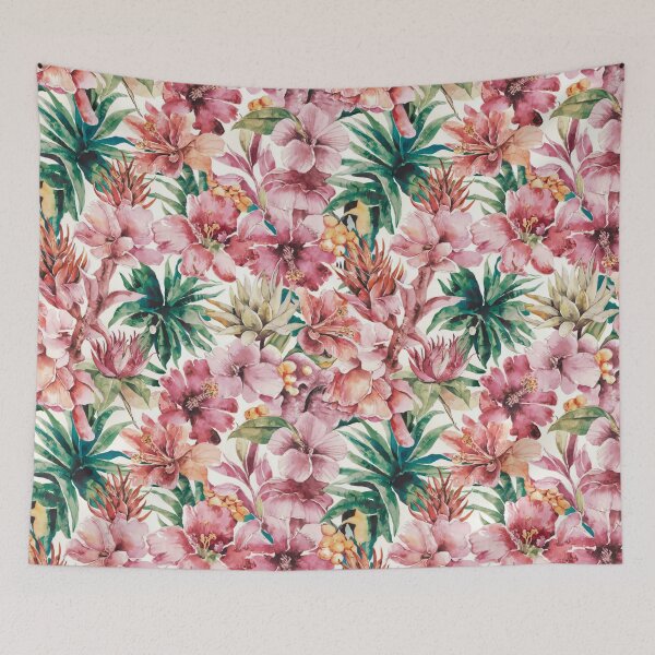 Item preview, Ginger, Bromeliad And Hibiscus Flowers designed and sold by pixelplaza.