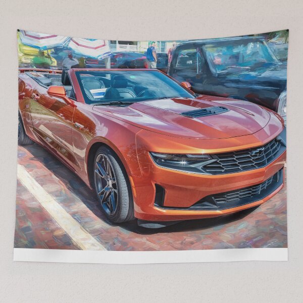 Item preview, 2023 Chevrolet Vivid Orange LT1 Camaro Convertible X104 designed and sold by RichFrancoCars.