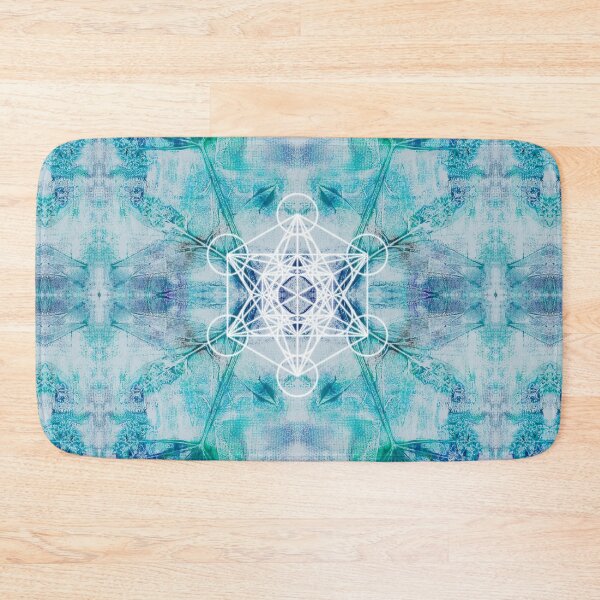 Item preview, Inner Peace Light Blue Metatron Cube Energy  designed and sold by BenitaJayne.