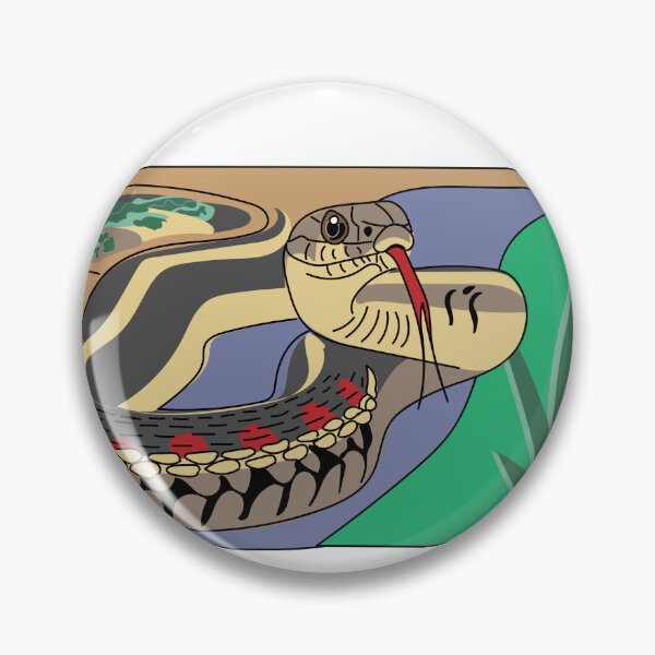 Item preview, Curious Garter Snake designed and sold by brendanavery.